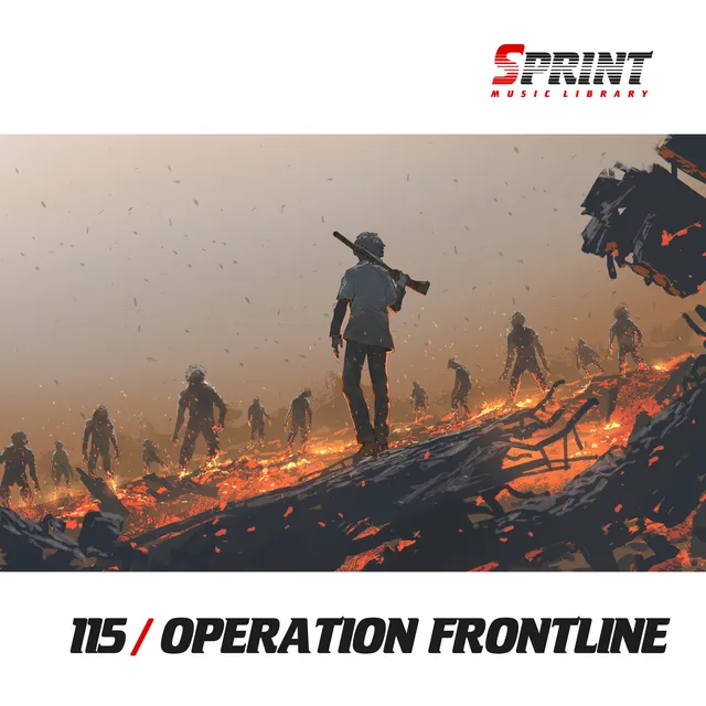 SPRT115 Operation Frontline, a cover from the old template